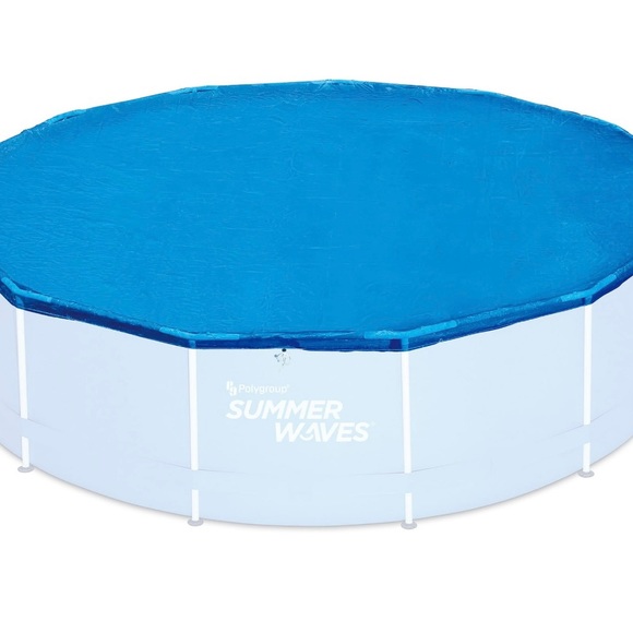 NIB Summer Waves Above Ground Round Pool Cover/Fits 10’-15’ Above Ground Pools - Picture 3 of 4
